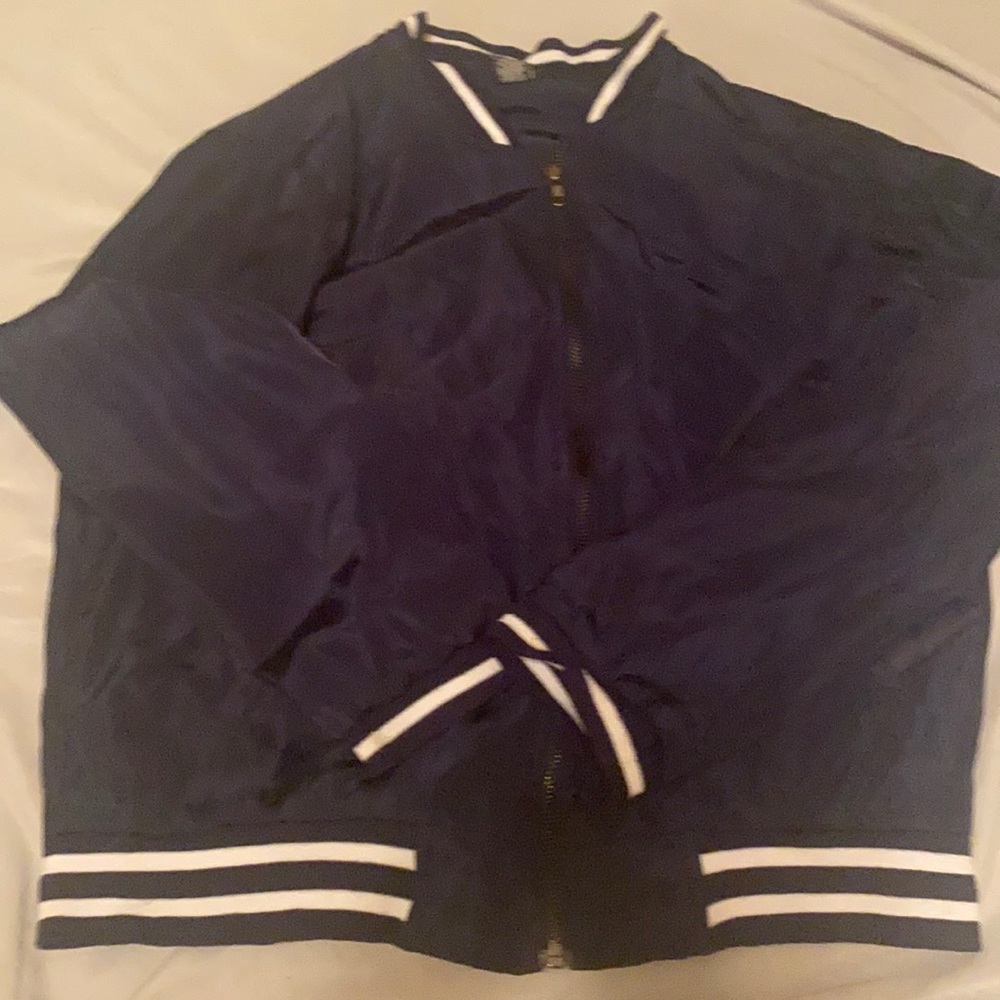 Blue jacket 100% polyester